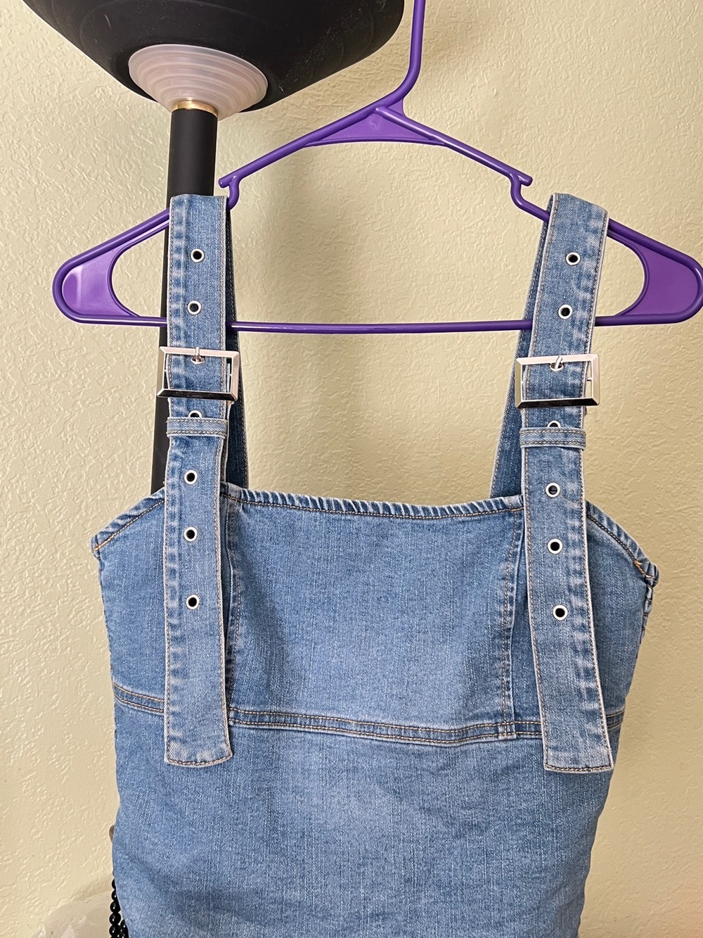 Forever 21 Denim Corset Top – Women’s Size S
